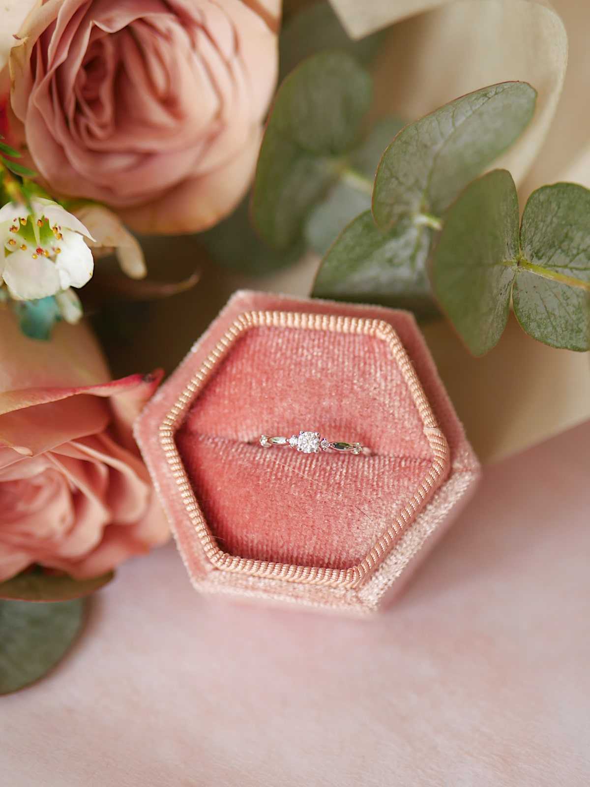 You Are Worthy Moissanite Ring